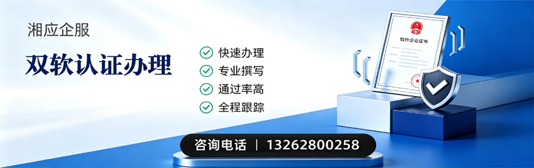 齐齐哈尔双软认证申报服务